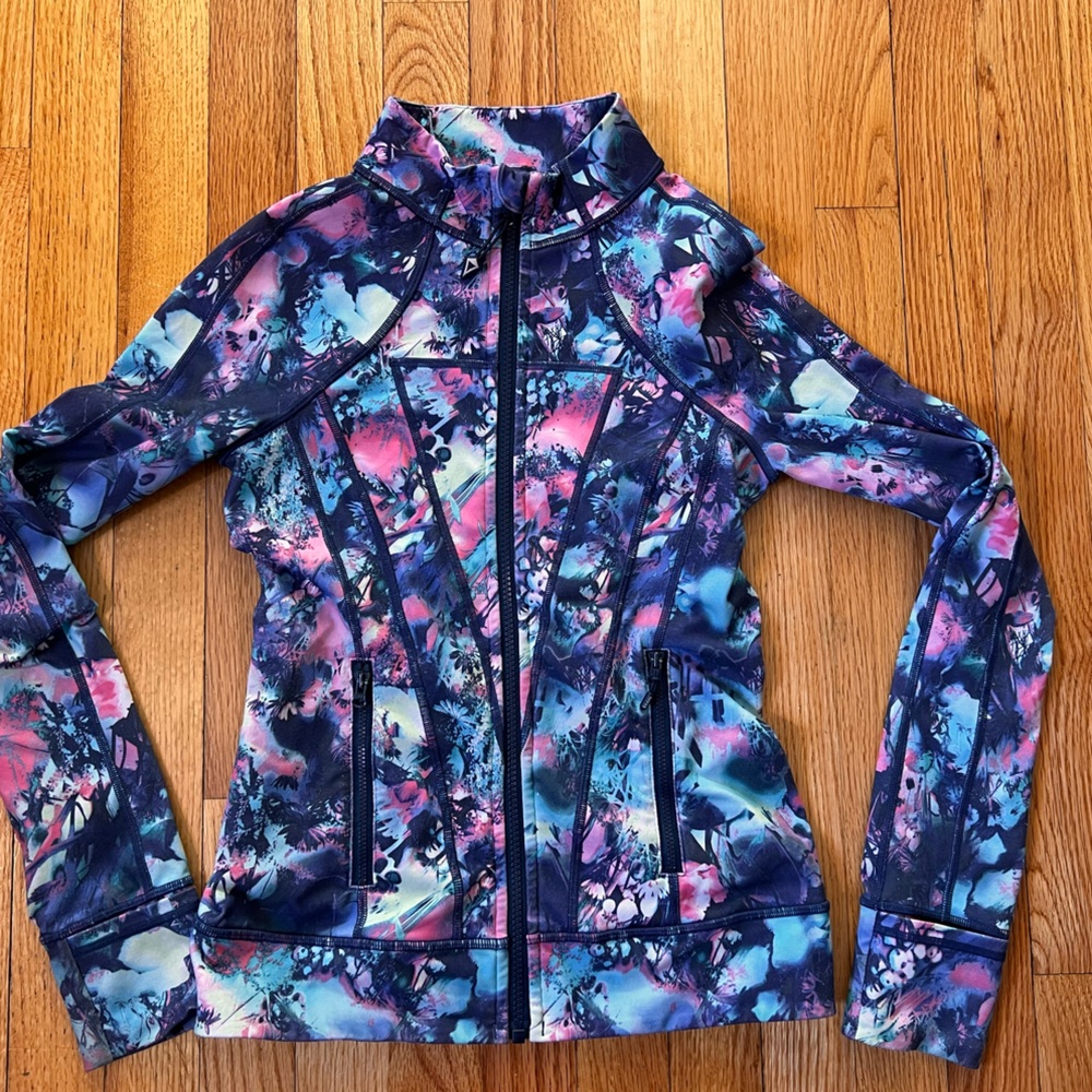 Ivivva by lululemon scuba full zip jacket girls size 12